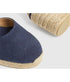 Carol Wedge Espadrille - Blue Oxford